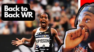 I CAN'T BELIEVE MY EYES - Faith Kipyegon BROKE Back to Back WORLD RECORDS - Is She The GOAT?