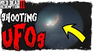 SHOOTING DOWN A UFO | Red Dead Redemption 2 | Easter Eggs