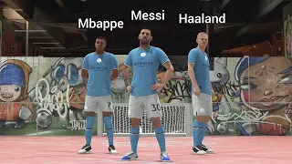 FIFA 23 VOLTA - Messi Mbappe Haaland vs Benzema Vinicius Rodrygo - VOLTA 3v3