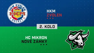 2.kolo štvrťfinále HKM Zvolen - HC Mikron Nové Zámky HIGHLIGHTS
