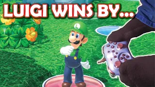 Mario Party Superstars Luigi Wins by Using His Feet FULL GAME Yoshi's Tropical Island