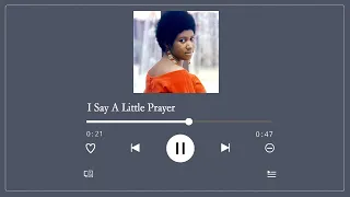Aretha Franklin - I Say A Little Prayer (Lyric)