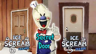 Secret Hidden Door - Ice Scream 6 Vs Ice Scream 5