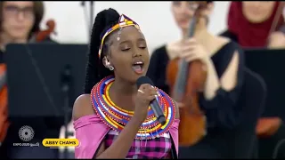 Abby Chams Performs “Reimagine”, LIVE at Expo 2020 Dubai || World Children’s Day