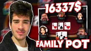 NL5000$ / 6PLAYERS on THE FLOP !!  Highlights