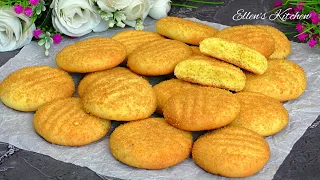 Cookies for TEA that melts in your mouth! Quick, Easy and Beautiful Recipe!