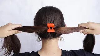 SMALL Clutcher Hairstyle For Summer 2024 - Self Made Bun Hairstyle For Party And Wedding