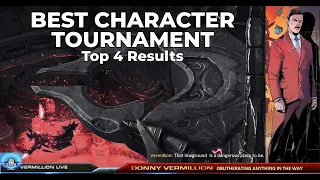Starcraft Best Character Tournament Semifinals Results!