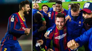 Reacting to Barcelona's incredible comeback against Sevilla in the Copa del Rey [3-0]