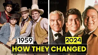 BONANZA (1959–1973) Cast: THEN and NOW 🌟 All the actors died tragically !