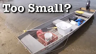 Taking a ride in a tiny 12 ft. jon boat - Is a jon boat worth it?