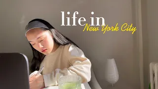 Life in NYC | snow day, Lunar New Year, Valentine's Day, simple week being productive, comfort food