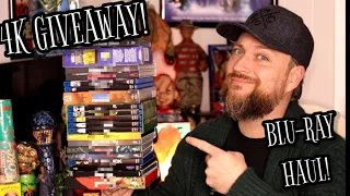 MASSIVE Blu-Ray Haul Mail Day | Total Recall 4K Digital GIVEAWAY!!!!