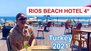 Rios Beach Hotel 4*, 2021, Кемер, Бельдиби, Турция, обзор ( риос бич отель)