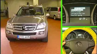 Mercedes-Benz GL-Class Service Menu: Accessing the Workshop Menu in the Instrument Cluster | X164