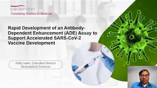 Development of an Antibody Dependent Enhancement(ADE) Assay to Support SARS-CoV2 Vaccine Development