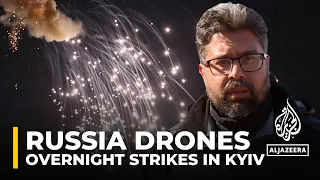 Russian drone strike: Overnight air strikes on Kyiv