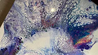 #4 All I can see is unicorns 🦄_Acrylic Paint Pouring