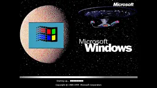 113 Windows Startup and Shutdown Fake Windows 3 1 Flag