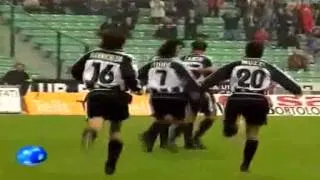 Serie A 1999-2000, day 08 Udinese - Reggina 3-2 (2 Poggi, Kallon, Fiore, Possanzini)