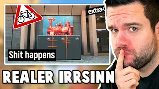 Fahrrad Boxen vor Kunst-Ausstellung .. 😂 TrilluXe REAGIERT auf REALER IRRSINN!