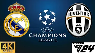 Real Madrid vs. Juventus - Champions League 2024 Final Match at Wembley | 4K60 #fifa #UCL #UCLFinal