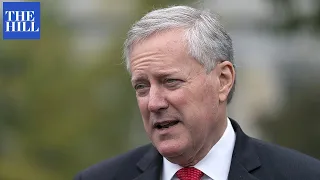 Mark Meadows Reverses, Won't Agree To Jan. 6 Panel Deposition