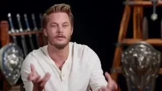 Warcraft "Anduin Lothar" Behind The Scenes Interview - Travis Fimmel