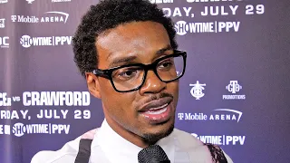 ERROL SPENCE JR WARNS CRAWFORD WILL BE PHYSICALLY & MENTALLY BROKEN AFTER THEY FIGHT!