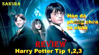 REVIEW PHIM HARRY POTTER FULL TẬP 1,2,3 || SAKURA REVIEW