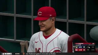 MLB The Show 23 Gameplay: Milwaukee Brewers vs Cincinnati Reds - (PS5) [4K60FPS]