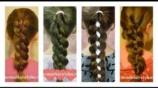 How To Four (4) Strand Braid Tutorial