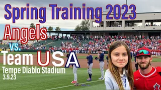 Angels vs. Team USA ( World Baseball Classic ) - Spring Training 2023