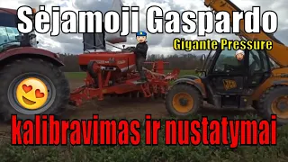 Sėjamoji Gaspardo Gigante_kalibravimas