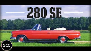 MERCEDES 280 SE | 280SE - Test drive in top gear - Mercedes-Benz W111 engine sound | SCC TV