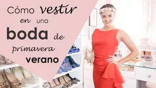 Looks para bodas - vestidos, recogidos y consejos de estilo