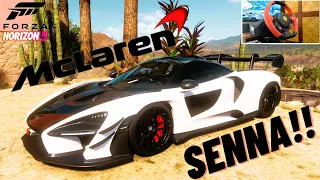 Finally BOUGHT MCLAREN SENNA!!🤑 Forza Horizon 5 - Steering Wheel Gameplay