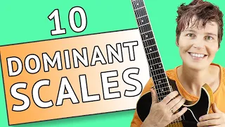 10 Dominant Scales Over G7 & LICKS