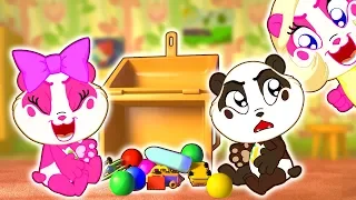 Clean Up Song | Panda Bo Nursery Rhymes & Kids Songs