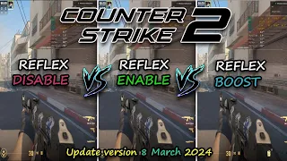 CS2 NVIDIA REFLEX DISABLE vs  ENABLE vs BOOST With Nvidia Latency Analyzer : Update 8/Mar/2024