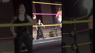 Nikki Cross went crazy on Sonya Deville
