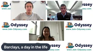 Barclays, a Day in the Life : Odyssey Career Day 2021