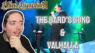 LOVE IT! Blind Guardian - The Bard's Song & Valhalla (First Time Reaction)