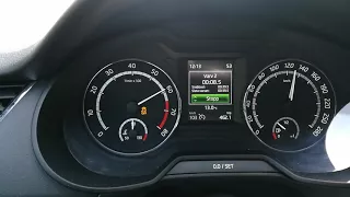 Skoda Octavia RS mk3 Revo stage 2, 0-200 km/h