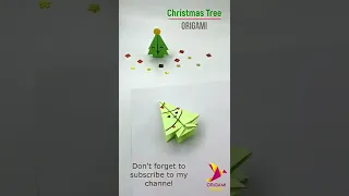 #shortsvideo #christmas How to make an easy paper Christmas tree -Don't forget to subscribe :)