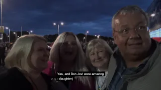 Fans react to Elton John concert