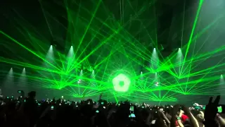 Qlimax 2012 Isaac Intro + part of set + LASER SHOW FULL HD 1080p