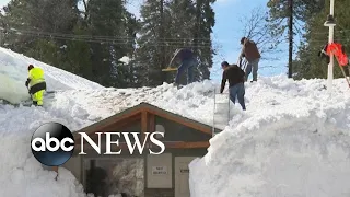 New winter storm emergency in California