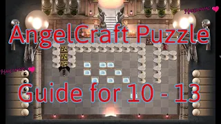 The Genesis Order - AngelCraft Puzzles walkthrough 10,11,12,13 💗 💖🔥 💥