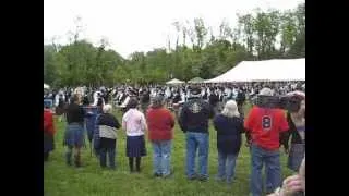 3/4 Massed Bands Set at Southern MD Celtic Festival Opening Ceremonies